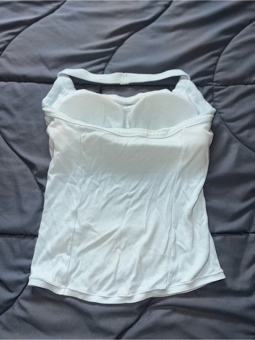 Oner Active mellow Ribbed Halter Top - Picture 3 of 5